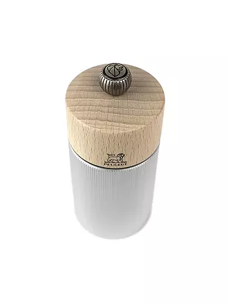 PEUGEOT | Moulin à sel 18cm LINE Alu / Hêtre - Naturel | beige